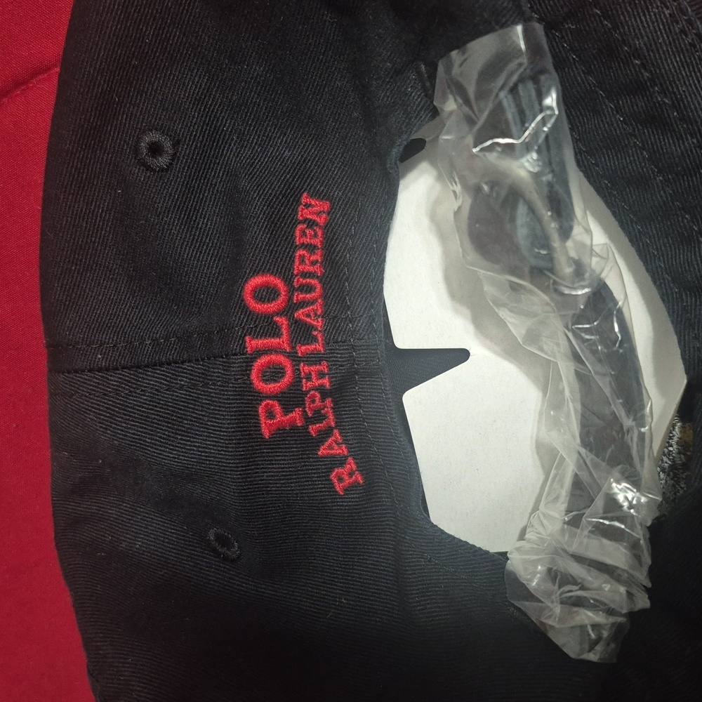 Polo by Ralph Lauren Black Hat with Polo Bear Embroidery - Picture 3 of 4